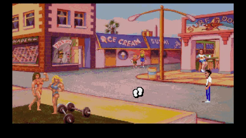 Скриншот 2 к игре Les Manley in: Lost in L.A.