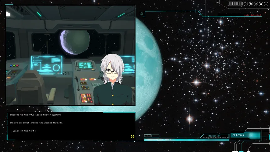 Скриншот 1 к игре Yolo Space Hacker