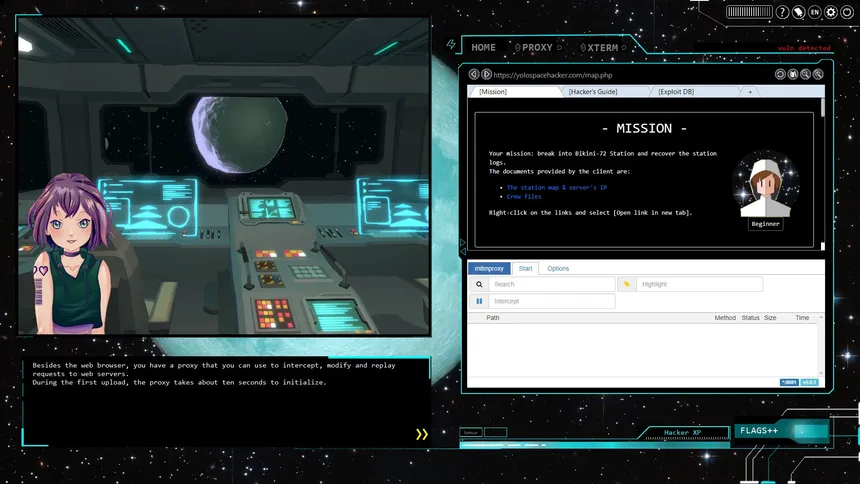 Скриншот 6 к игре Yolo Space Hacker