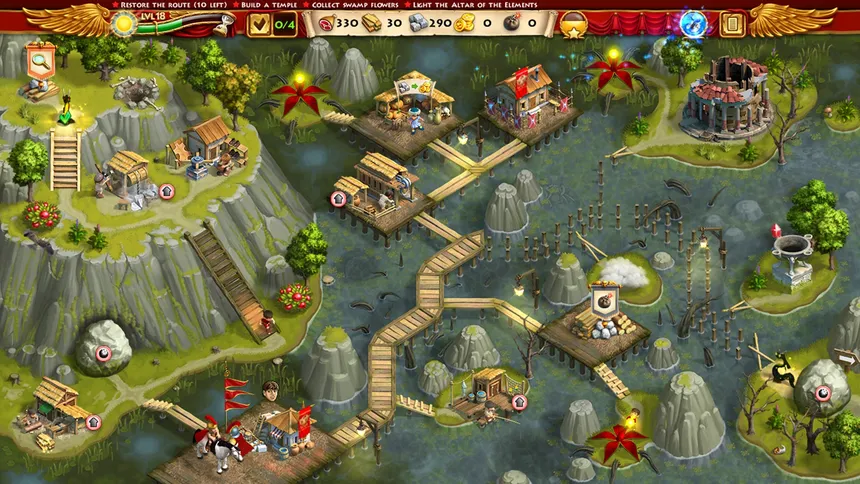 Скриншот 1 к игре Roads of Rome: New Generation 3 Collector's Edition