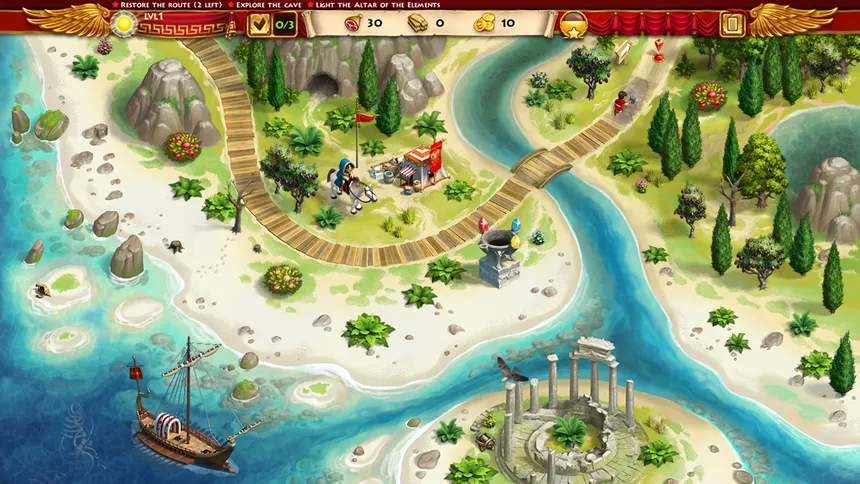 Скриншот 2 к игре Roads of Rome: New Generation 3 Collector's Edition