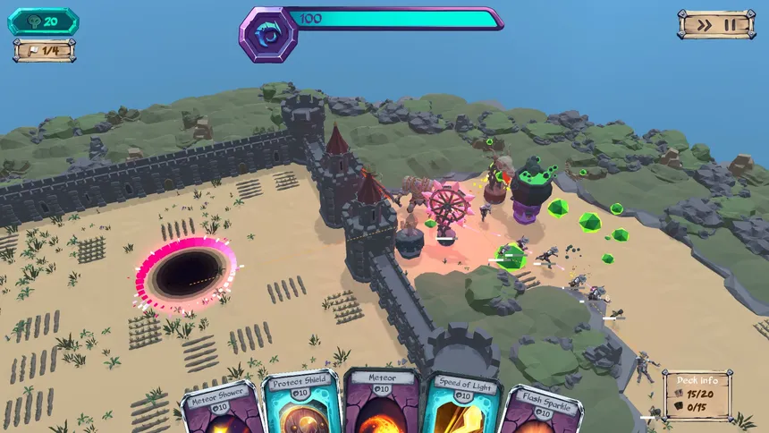 Скриншот 2 к игре Hocus Defenders