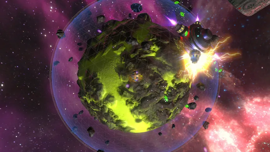 Скриншот 1 к игре Orbital Invaders