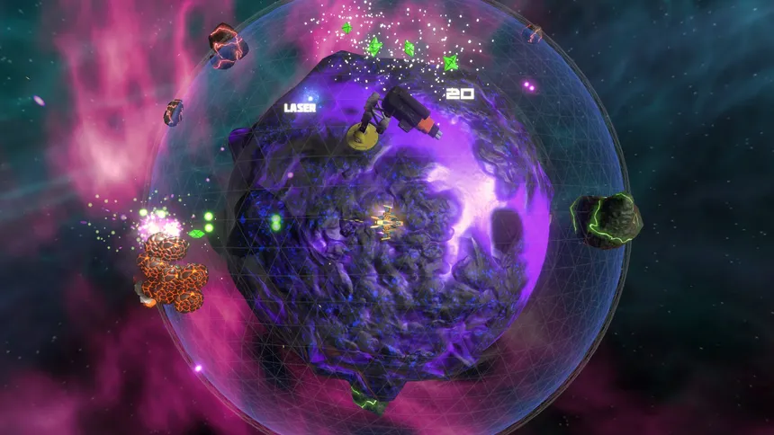 Скриншот 2 к игре Orbital Invaders