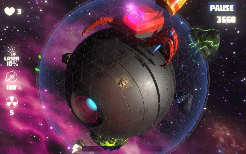 Скриншот 3 к игре Orbital Invaders