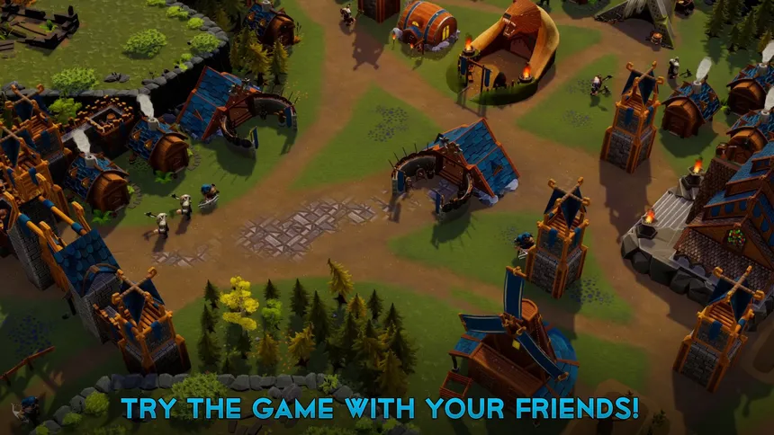 Скриншот 1 к игре DwarfHeim: Friend-pass