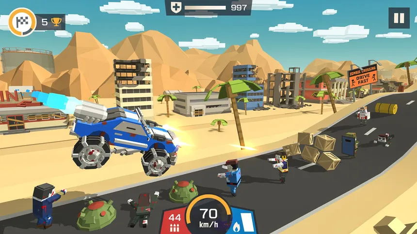 Скриншот 4 к игре Zombie Derby: Pixel Survival