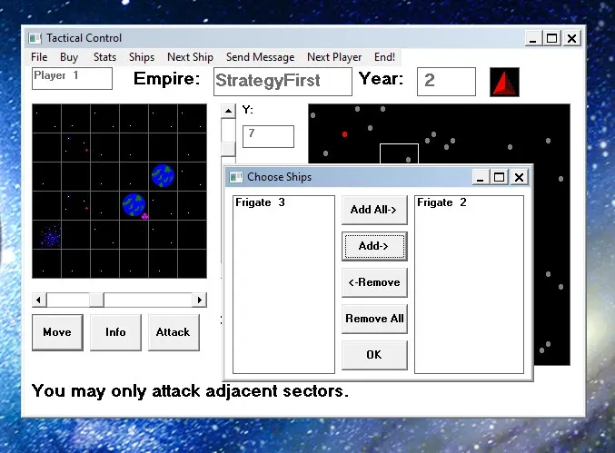 Скриншот 2 к игре Space Empires I
