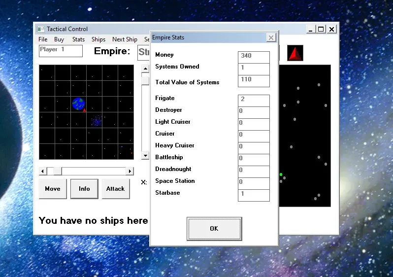 Скриншот 4 к игре Space Empires I