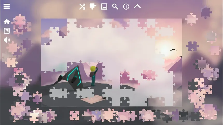 Скриншот 1 к игре Sky Journey - Jigsaw Landscapes