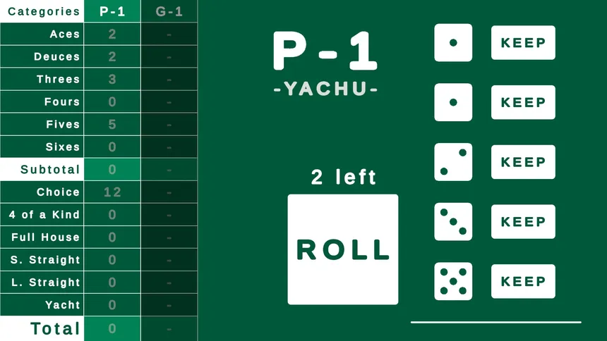 Скриншот 4 к игре Yachu Dice