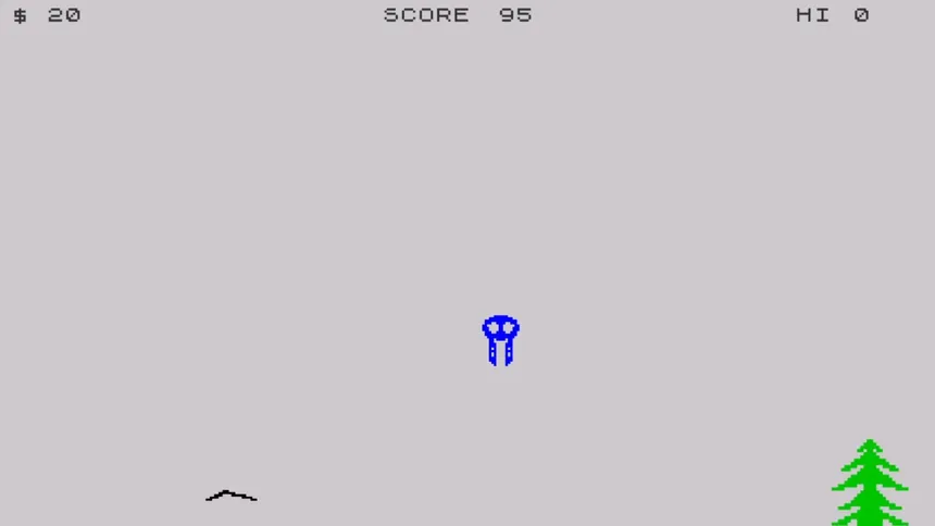 Скриншот 1 к игре Horace Goes Skiing Revisited