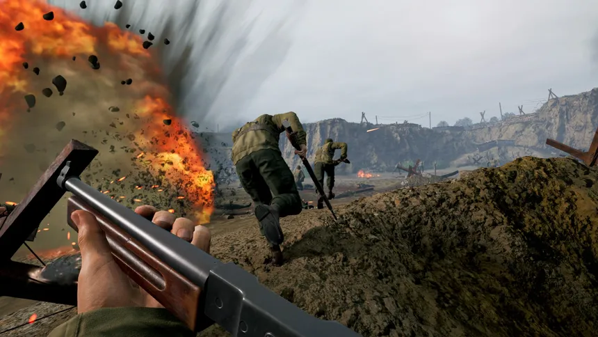 Скриншот 2 к игре Medal of Honor: Above and Beyond