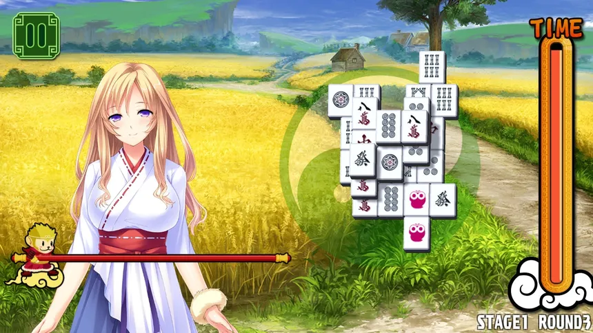 Скриншот 6 к игре Pretty Girls Mahjong Solitaire [GREEN]