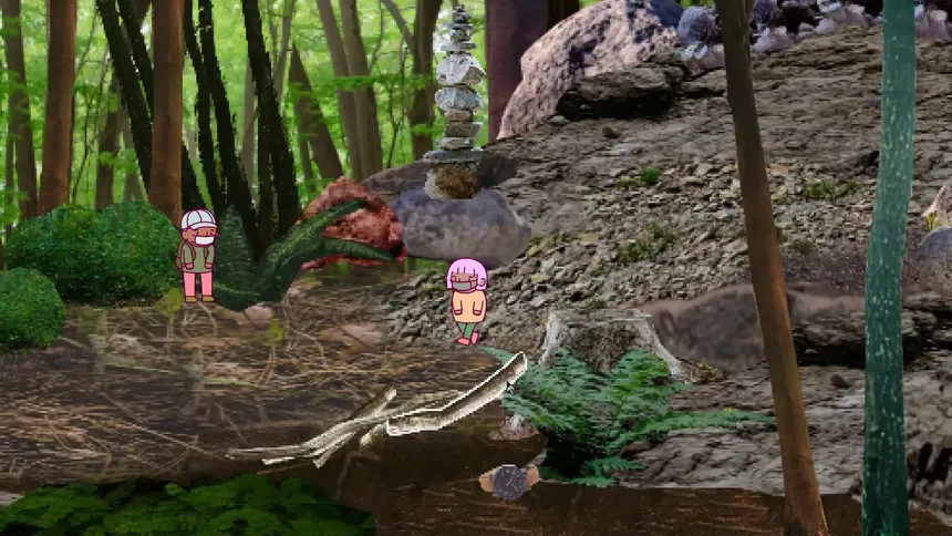 Скриншот 1 к игре Tree Trunk Brook
