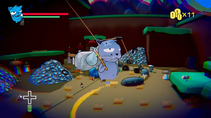 Скриншот 1 к игре Hobo Cat Adventures