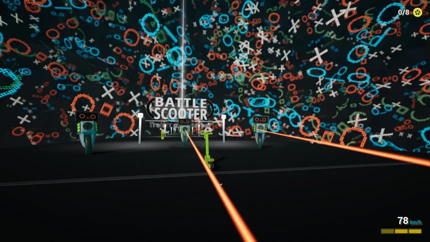 Скриншот 1 к игре Battle Scooter: Training Chamber