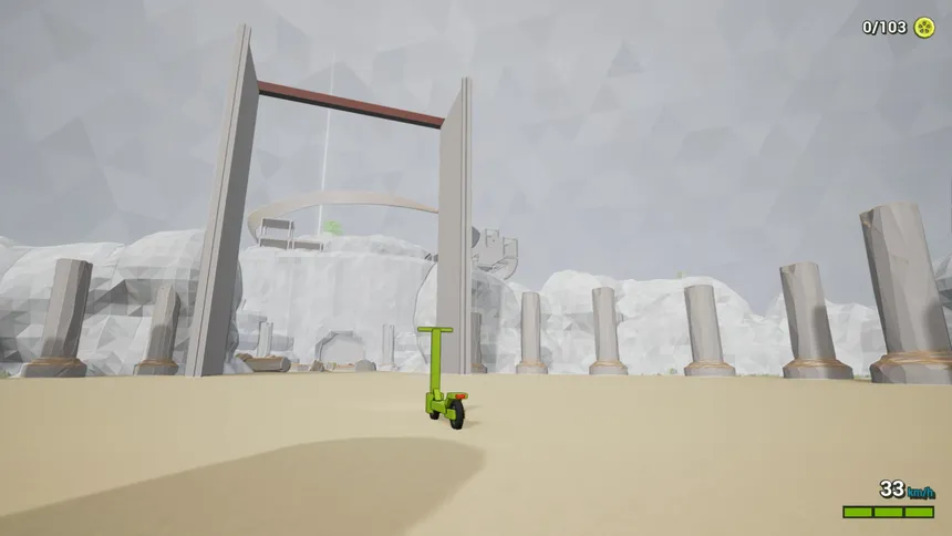 Скриншот 4 к игре Battle Scooter: Training Chamber