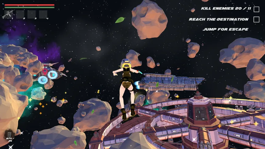 Скриншот 5 к игре Space Runner - Anime