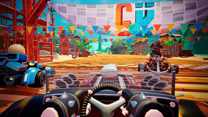 Скриншот 2 к игре Galaxy Kart VR