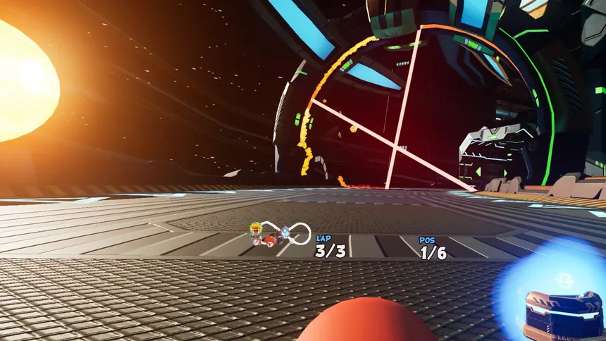 Скриншот 4 к игре Galaxy Kart VR