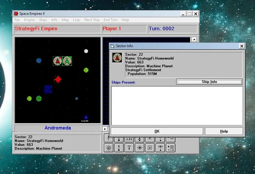 Скриншот 4 к игре Space Empires II