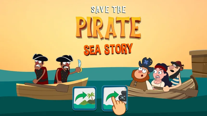 Скриншот 1 к игре Save the Pirate: Sea Story
