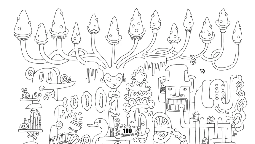 Скриншот 1 к игре 100 hidden snails