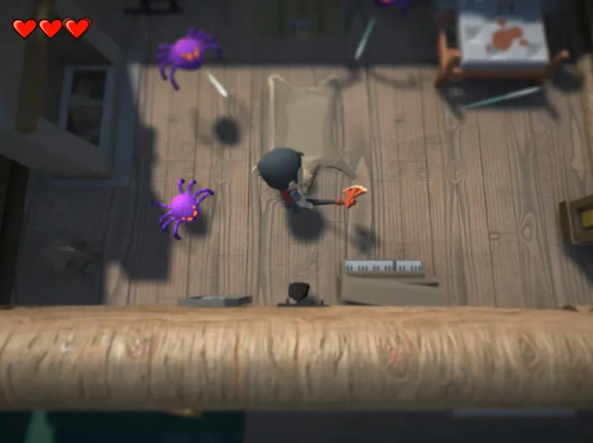 Скриншот 2 к игре An Absolutely Not Suspicious Cabin in the Woods