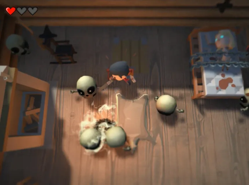 Скриншот 5 к игре An Absolutely Not Suspicious Cabin in the Woods