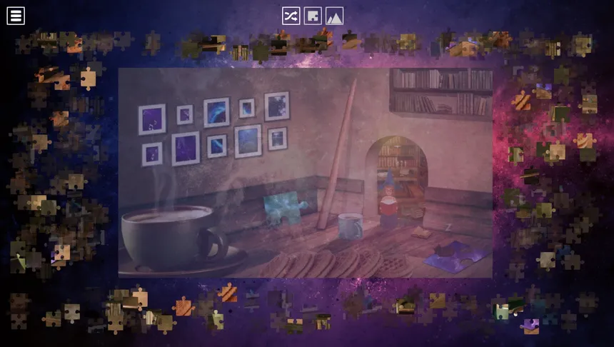 Скриншот 1 к игре ASMR Journey - Animated Jigsaw Puzzle