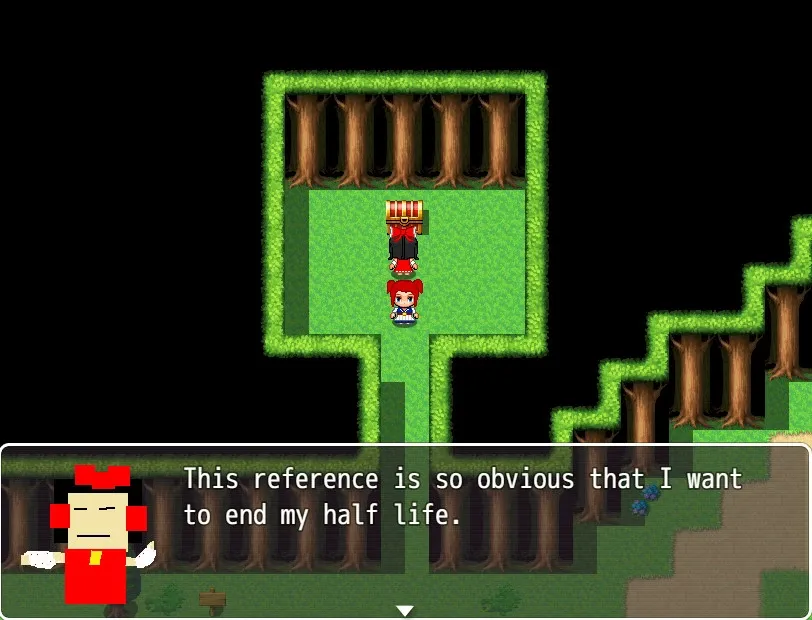 Скриншот 2 к игре Reimu's Weird little adventure