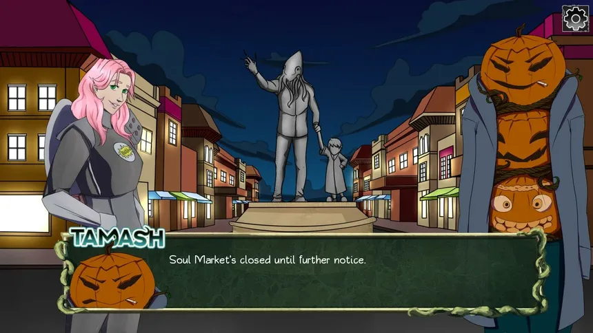 Скриншот 1 к игре Army of Tentacles: (Not) A Cthulhu Dating Sim 2