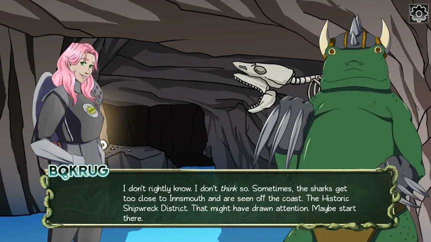 Скриншот 8 к игре Army of Tentacles: (Not) A Cthulhu Dating Sim 2