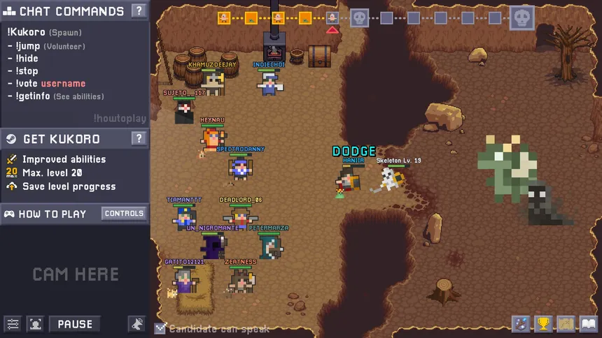 Скриншот 1 к игре Kukoro: Stream chat games