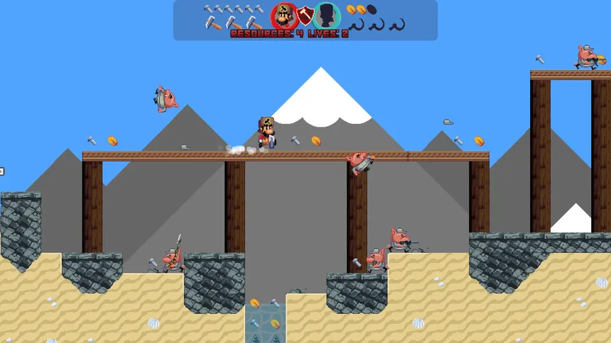 Скриншот 3 к игре Super Marxist Twins