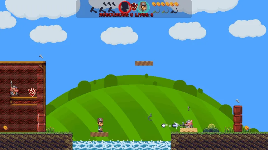 Скриншот 5 к игре Super Marxist Twins
