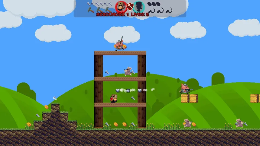 Скриншот 6 к игре Super Marxist Twins