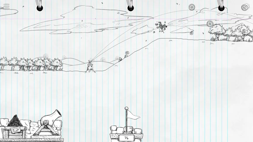 Скриншот 5 к игре Notebook Artillery