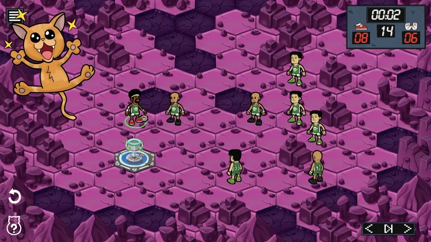 Скриншот 3 к игре BasCatball Mars: Basketball & Cat