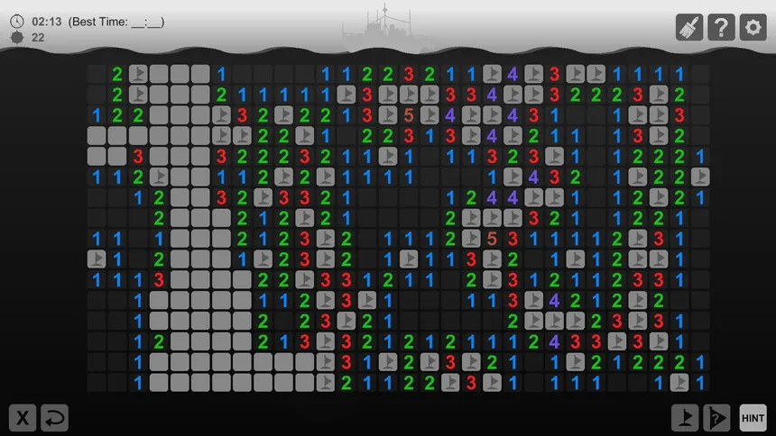Скриншот 1 к игре Minesweeper Classy