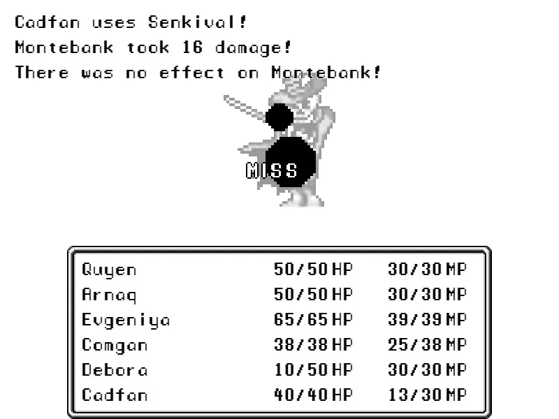 Скриншот 1 к игре It's Six Random Characters and a Single Floor Dungeon, That's the Whole Game