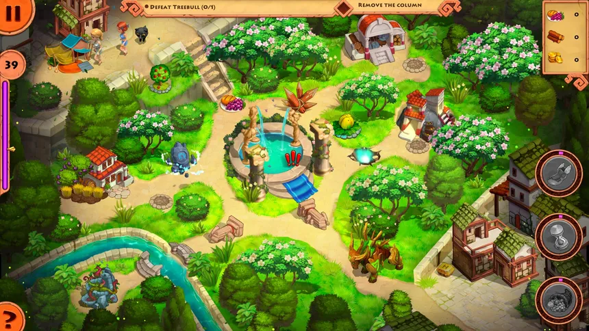 Скриншот 3 к игре Adventures of Megara: Demeter's Cat-astrophe