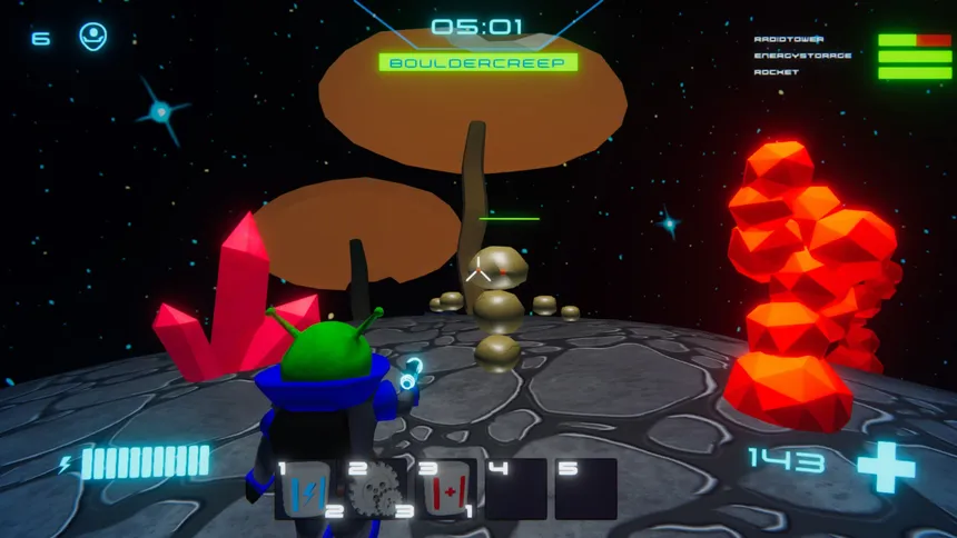 Скриншот 1 к игре SpaceCrash