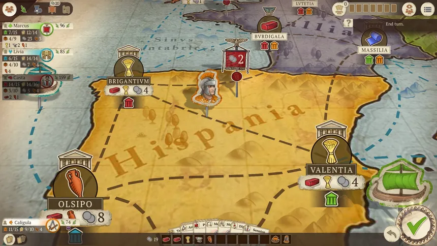 Скриншот 3 к игре Concordia: Digital Edition