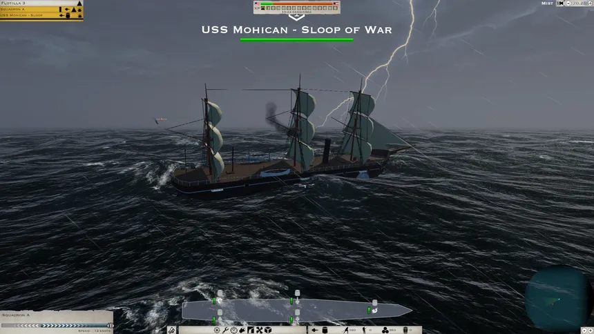 Скриншот 1 к игре Victory At Sea Ironclad