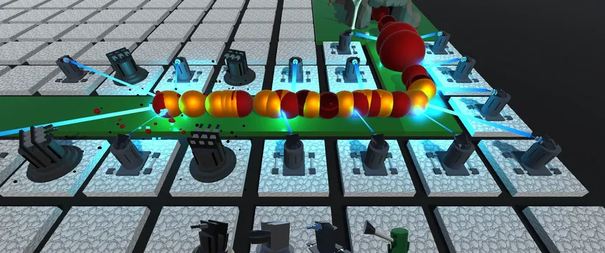 Скриншот 3 к игре Savage Tower Defense