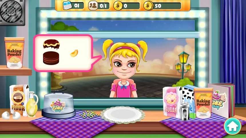 Скриншот 1 к игре Cake Shop Simulator