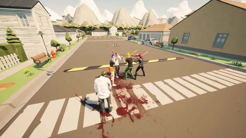Скриншот 2 к игре Town Fall Zombie