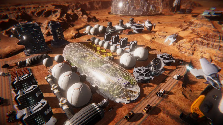 Скриншот 1 к игре Mars Colony Builder